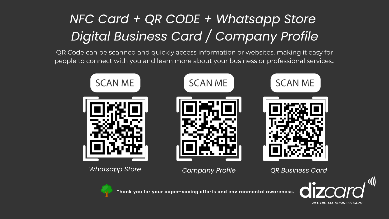 Dizcard WhatsApp Store